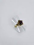 Garnet tribal ring