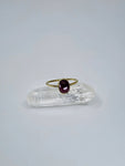 Garnet tribal ring