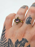 Amethyst tribal Ring