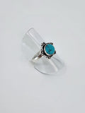 Blue Howlite tribal ring