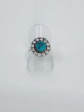 Blue Howlite tribal ring