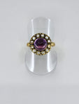 Amethyst tribal Ring