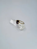 Garnet tribal ring