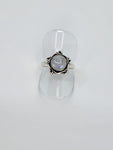 Moonstone tribal ring