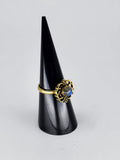 Labradorite tribal ring