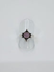 Rose Quartz tribal ring