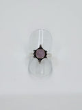 Rose Quartz tribal ring