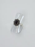Garnet tribal ring