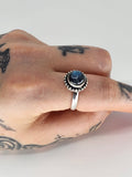 Labradorite tribal ring