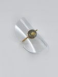 Labradorite tribal ring