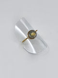 Labradorite tribal ring