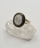 Moonstone ring