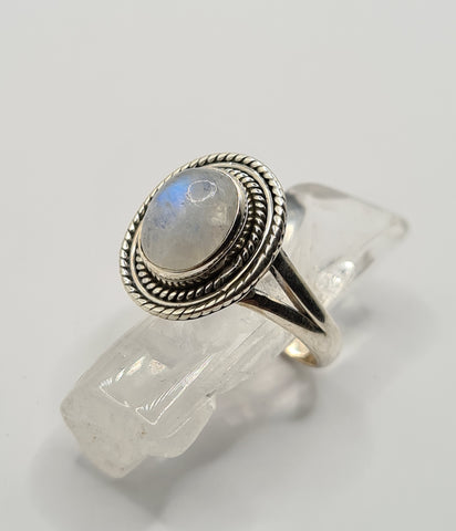 Moonstone ring