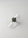 Labradorite tribal ring