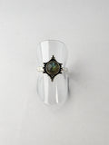 Labradorite tribal ring