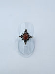 Carnelian tribal ring