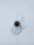 Garnet tribal ring