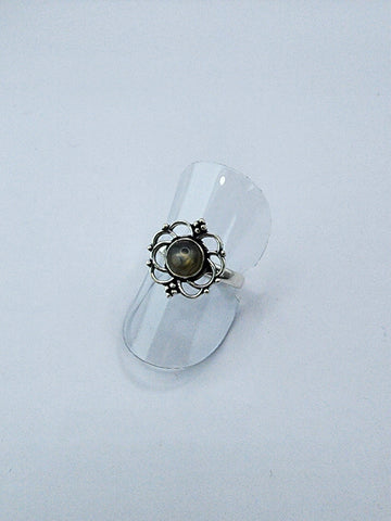 Labradorite tribal ring