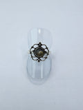 Labradorite tribal ring