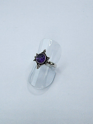 Amethyst tribal Ring