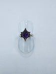 Amethyst tribal Ring