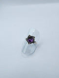 Amethyst tribal ring