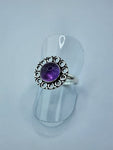 Amethyst tribal Ring