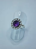 Amethyst tribal Ring