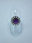 Amethyst tribal Ring