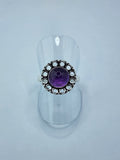 Amethyst tribal Ring