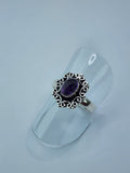 Amethyst tribal ring