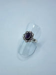 Amethyst tribal ring