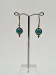 Blue Howlite Harmony drop earrings