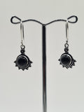 Black Onyx Belladonna drop earrings