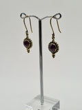 Garnet Gisele drop earrings