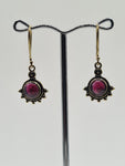 Garnet Gillian drop earrings