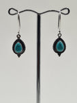 Blue Howlite Heather drop earrings