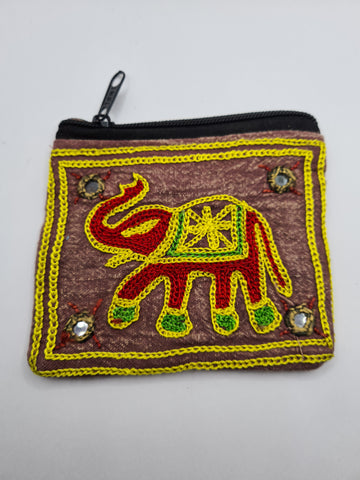 Elephant Zip purse