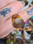 Valknut Bronze ring