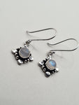 Moonstone Aurora drop earrings
