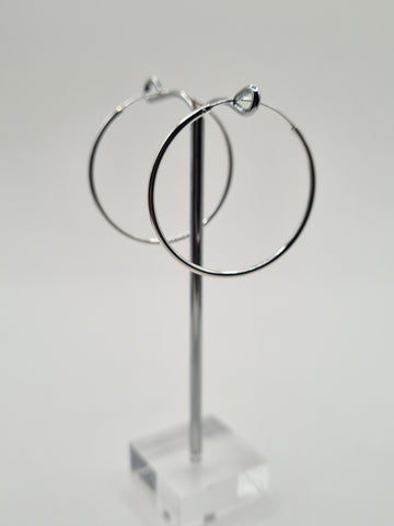 Sterling Silver hoops