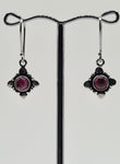Garnet Gigi drop earrings