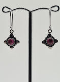Garnet Gigi drop earrings