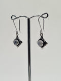 Moonstone Aurora drop earrings