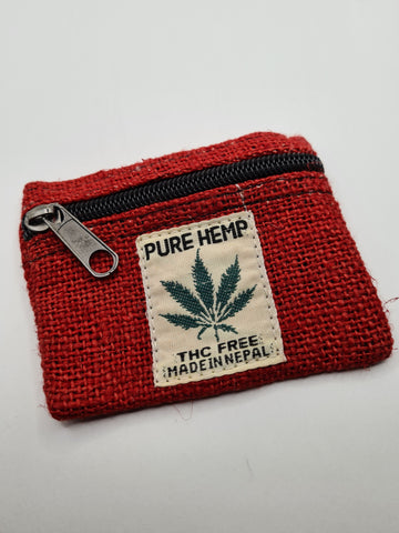 Hemp purse