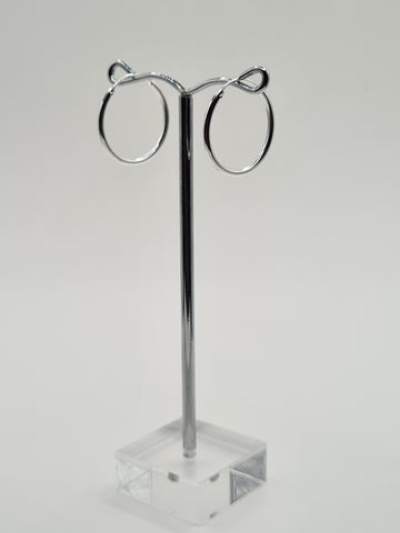 Sterling Silver hoops