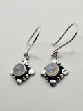 Moonstone Aurora drop earrings