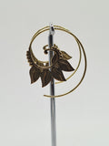 Spiral Hoops Tigerlily