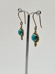 Blue Howlite Harmony drop earrings