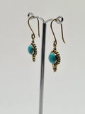 Blue Howlite Harmony drop earrings
